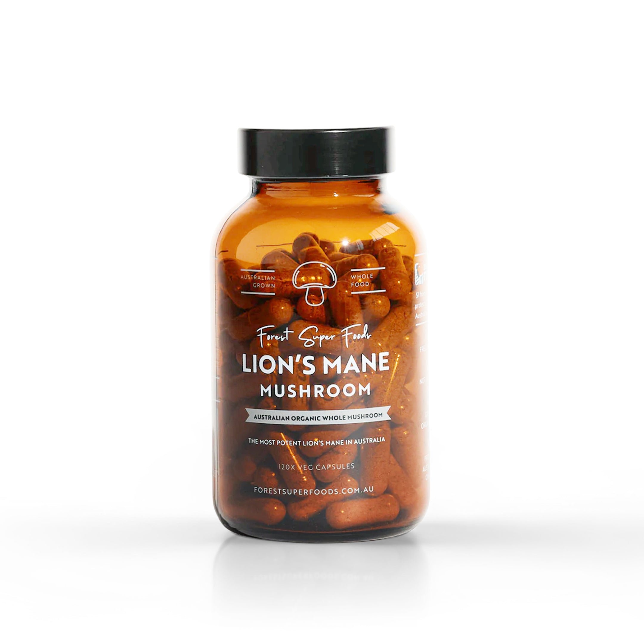 Australian Grown Lions Mane Mushroom Capsules