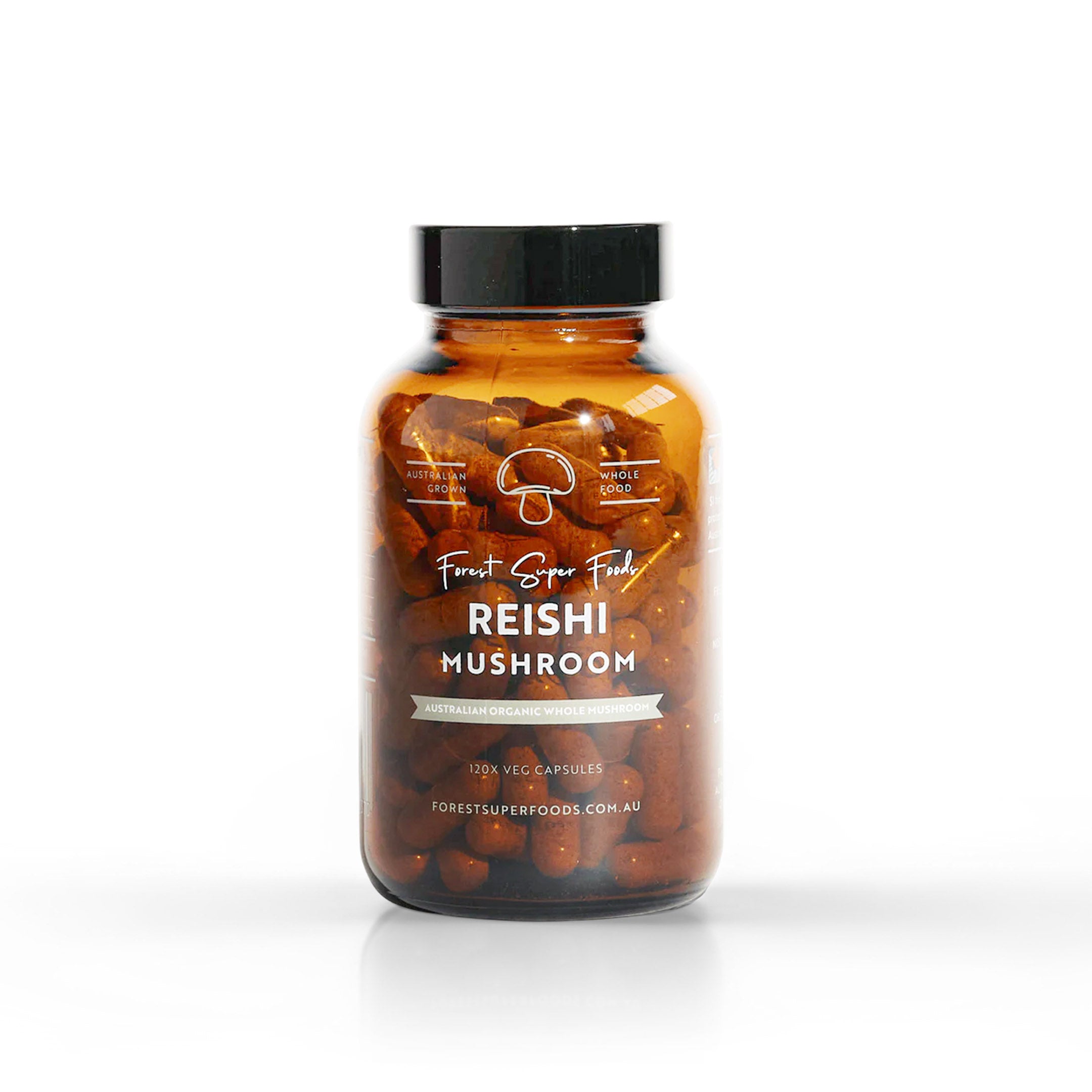 Australian Grown Reishi Mushroom Capsules